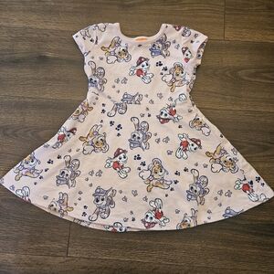 Paw Patrol Pink Girls Dress Size 5T